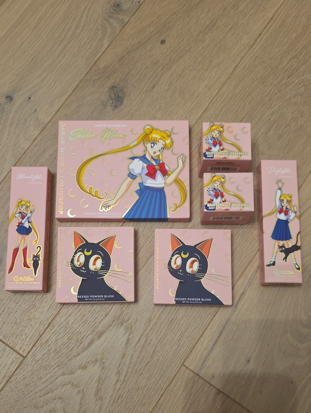 Sailor Moon x ColourPop 1st Collection Full Makeup Set